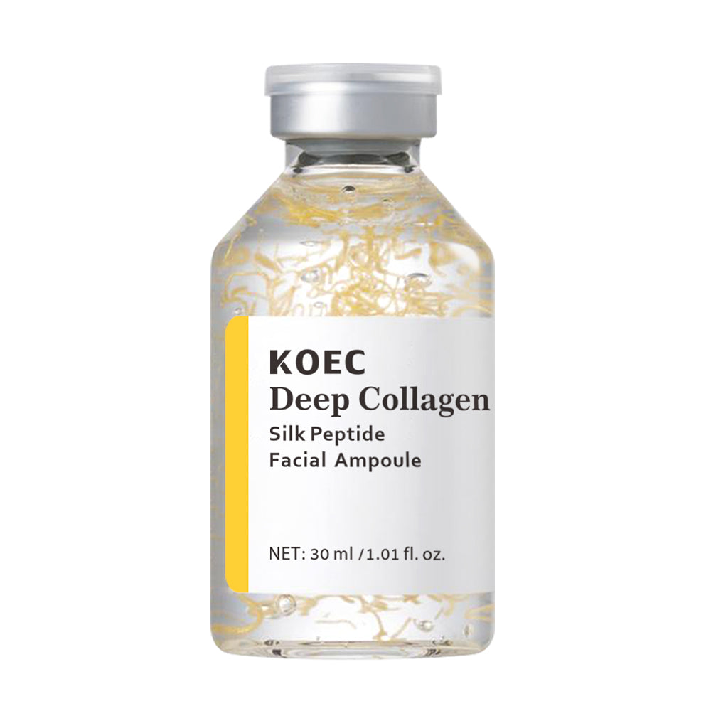 Ampolla de colágeno profundo y péptidos de seda KOEC — frasco de 30 ml