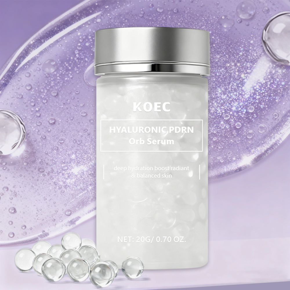 Sérum de esferas KOEC — frasco con esferas de sérum