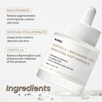 Ampolla Centella + Niacinamida 10% — ingredientes