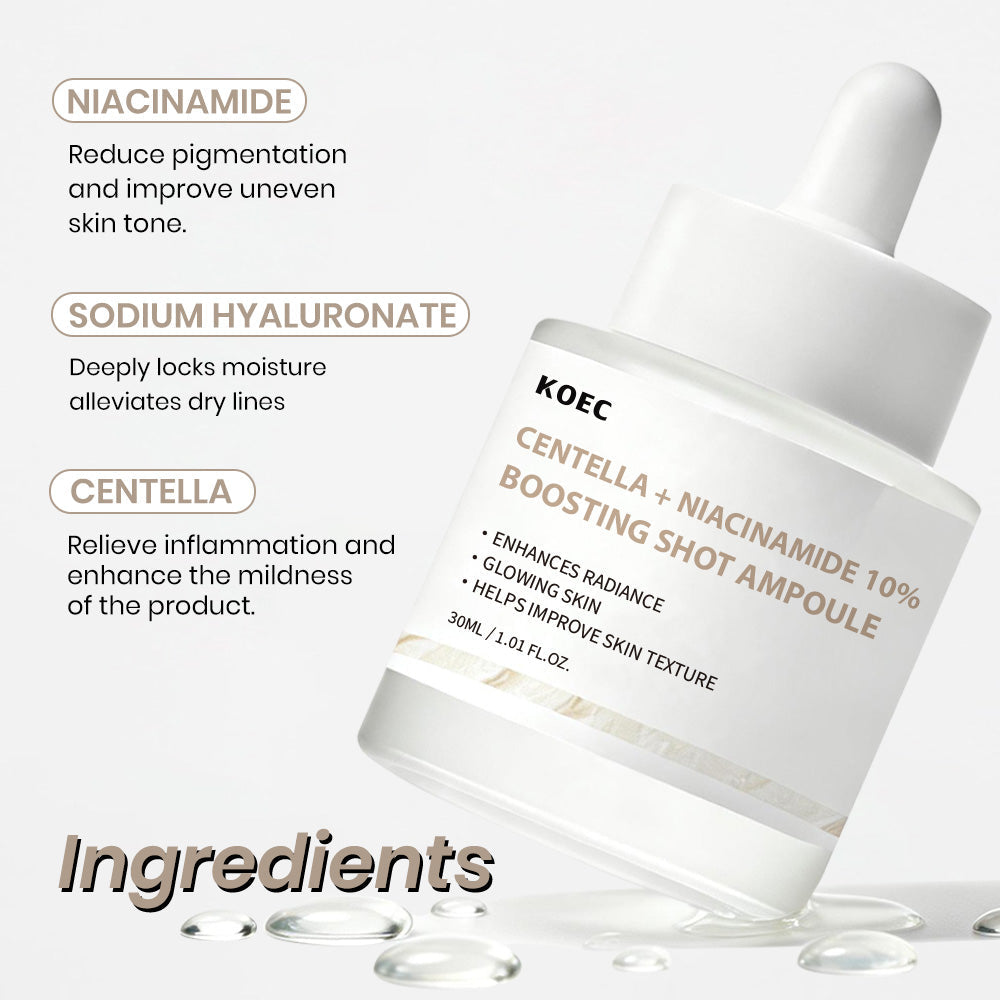 Ampolla Centella + Niacinamida 10% — ingredientes