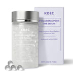 Sérum de esferas ácido hialurónico y PDRN KOEC — frasco de 20 g con caja