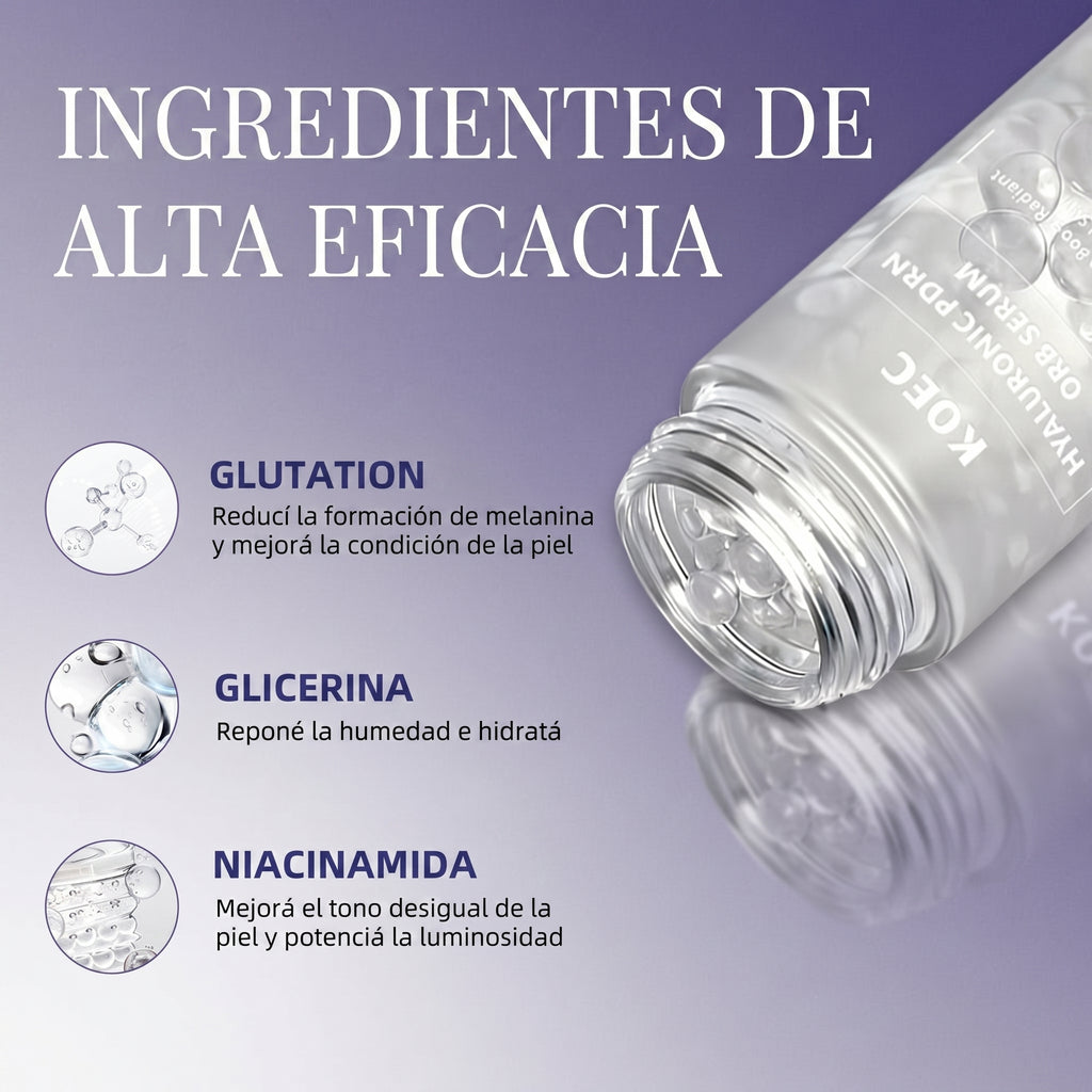 Infografía del producto en español — beneficios