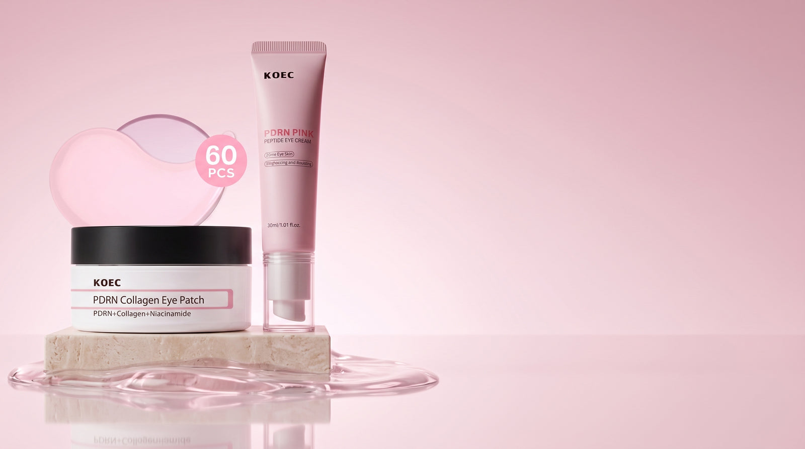 Contorno de Ojos Completo — Parches + Crema
