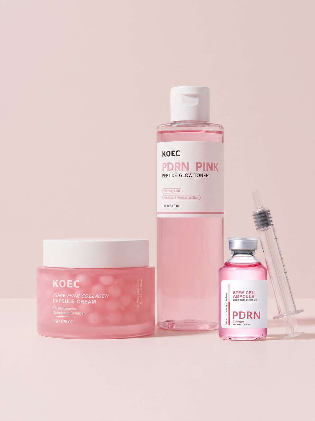 Rutina Firmeza Antiedad — composición de los tres productos