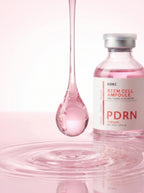 Textura de la esencia rosa con PDRN — Ampolla Stem Cell KOEC