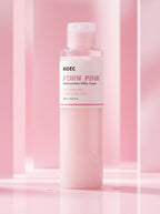 Tóner leche KOEC PDRN Pink + Niacinamida — frasco 150 ml