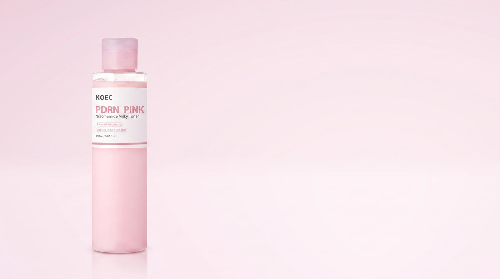 Tóner Leche PDRN Pink + Niacinamida — Hidratación Dewy (150 ml)