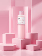 Tóner leche KOEC PDRN Pink en podios rosas