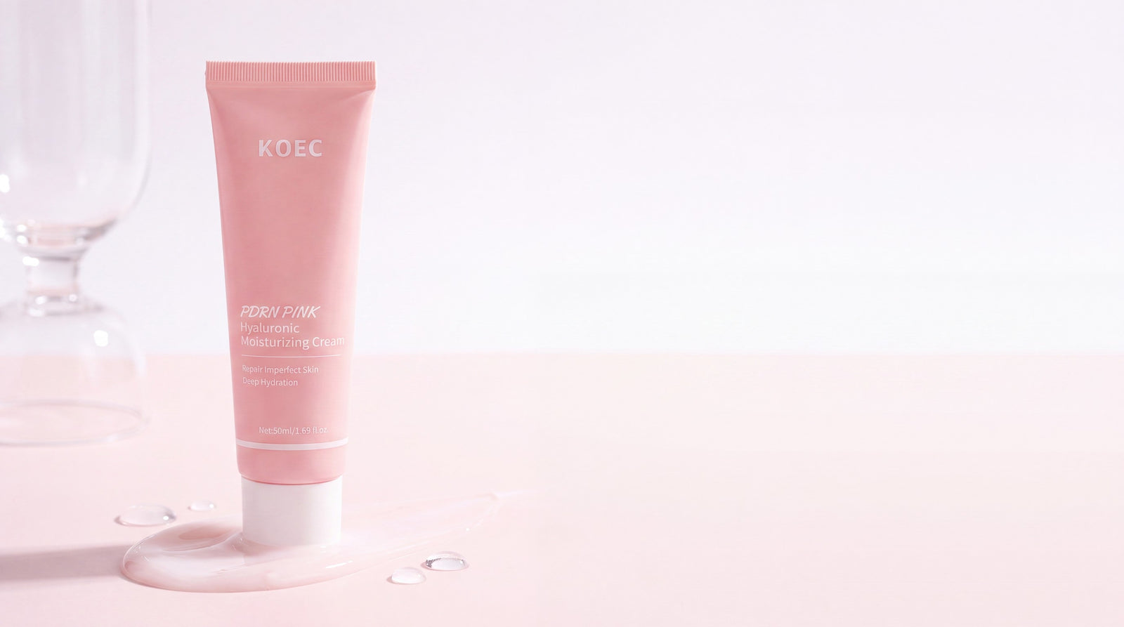 Crema Hidratante PDRN Pink + Ácido Hialurónico — Reparación Profunda (50 ml)
