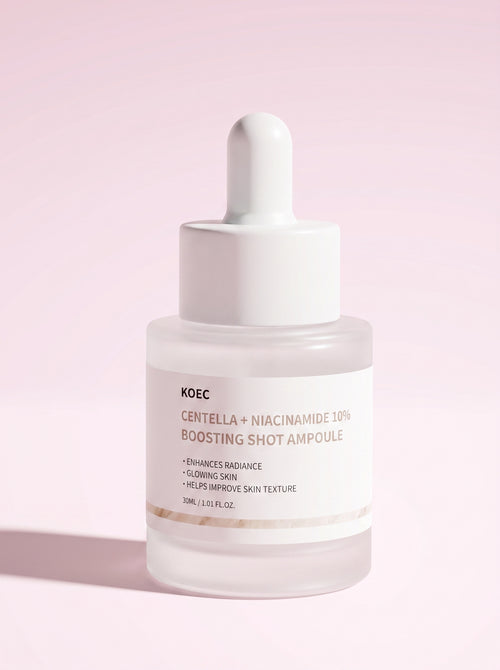 Ampolla KOEC Centella + Niacinamida 10% — packshot frontal