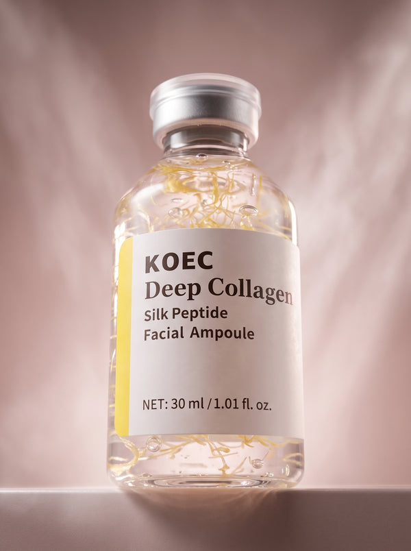 Ampolla KOEC Deep Collagen — colágeno y péptidos de seda, 30 ml