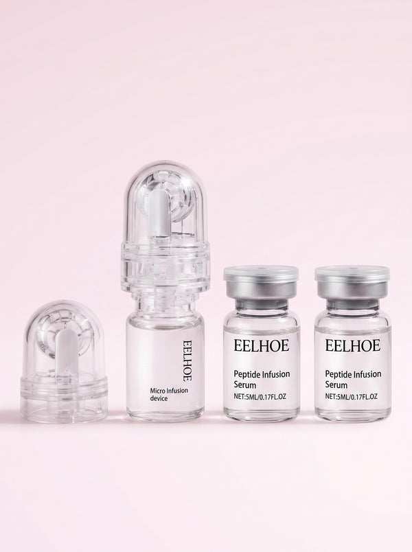 Kit EELHOE microinfusión — device de microagujas y 2 viales de sérum de péptidos