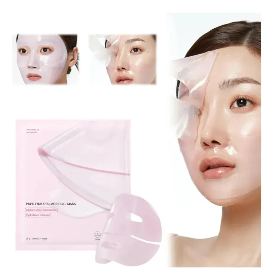 Mascarilla Pink Salmon DNA PDRN Collagen Anti-Age