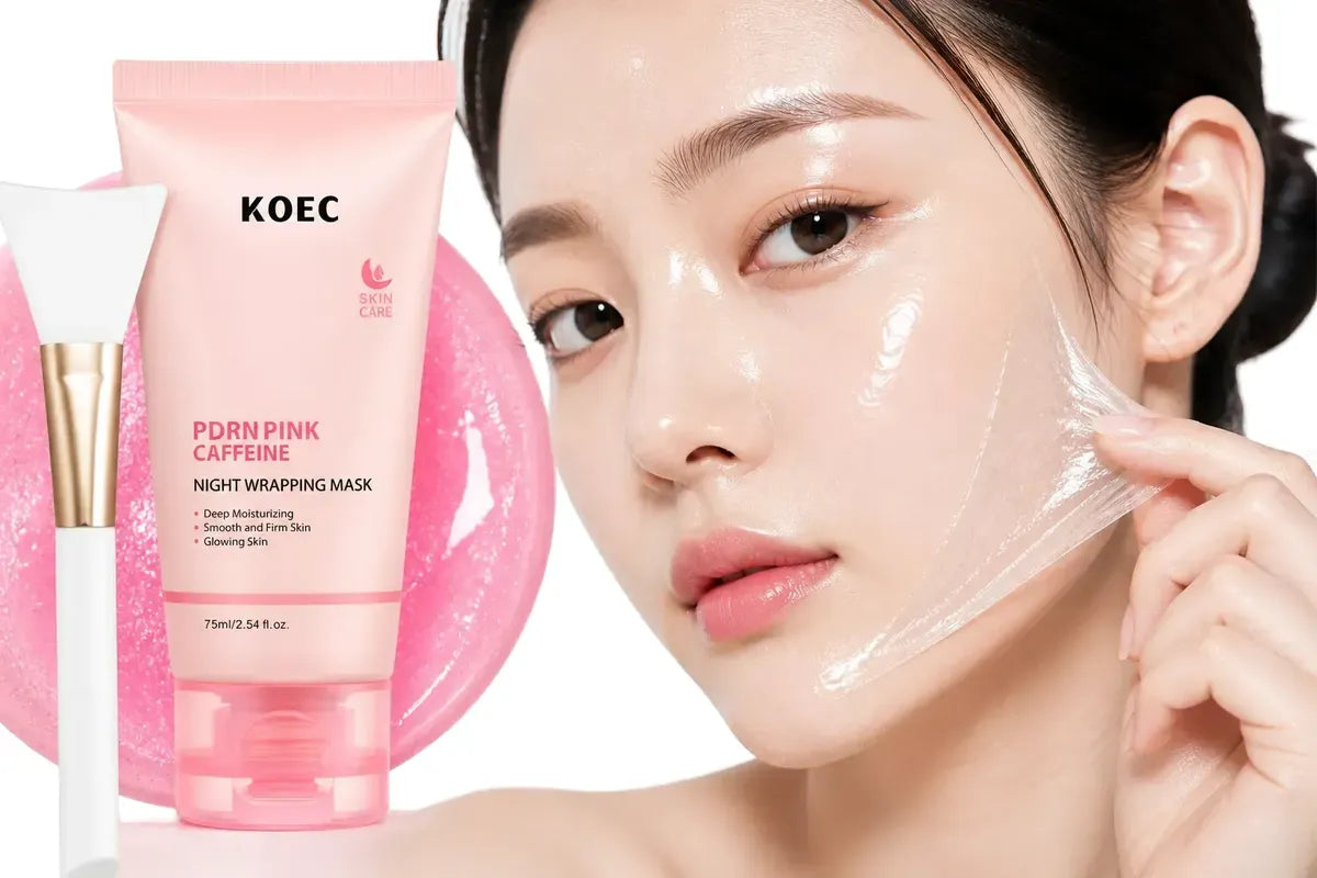 Mascarilla K-Beauty PDRN Pink Caffeine Glow Anti-Age Lifting