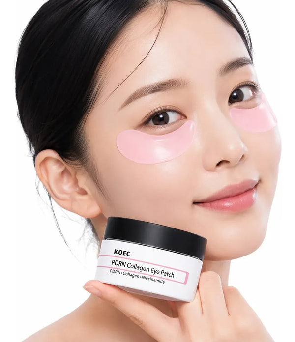 Parches Ojos PDRN Colágeno KOEC K-Beauty Anti-Edad